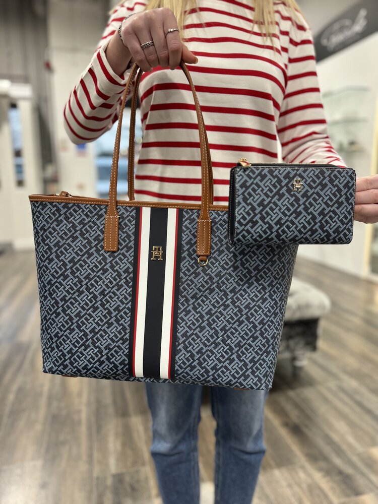 Tommy Hilfiger TH Monoplay Tote Stripe LE