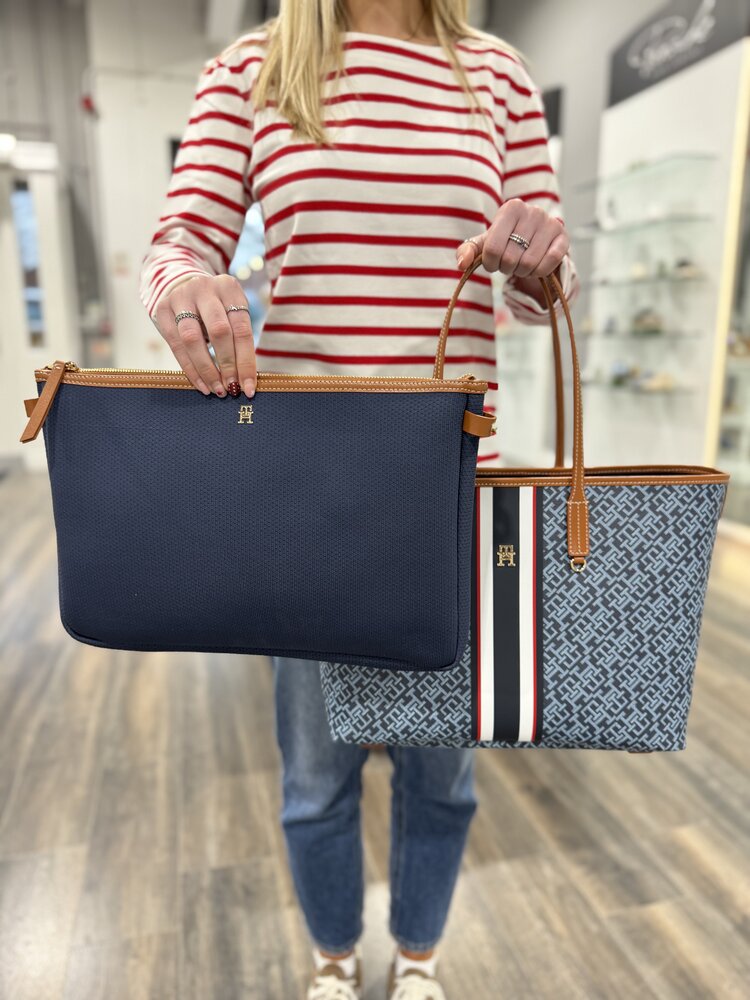 Tommy Hilfiger TH Monoplay Tote Stripe LE