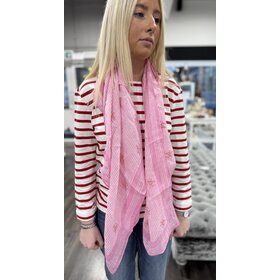 Tommy Hilfiger TH Script Monogram Linen Square