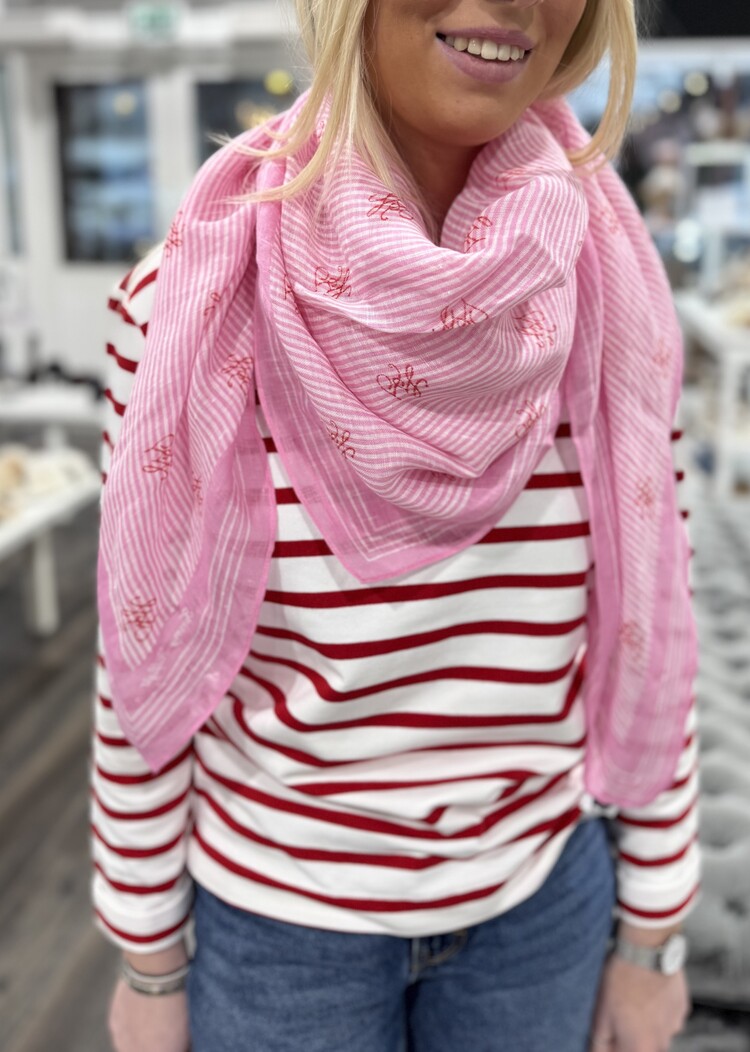 Tommy Hilfiger TH Script Monogram Linen Square