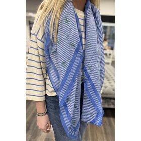 Tommy Hilfiger TH Script Monogram Linen Square