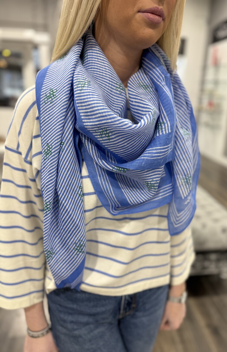 Tommy Hilfiger TH Script Monogram Linen Square