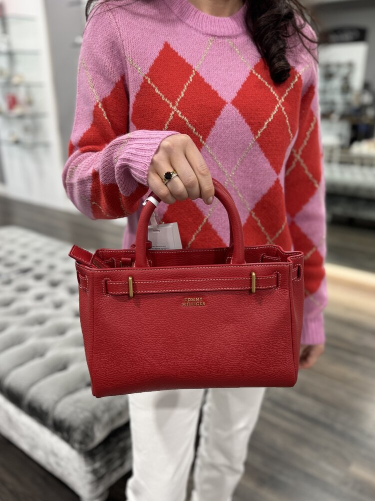 Tommy Hilfiger American Icon Mini Tote Leather