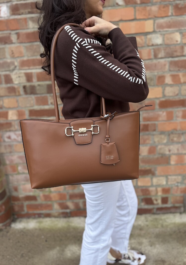 Guess Janie Logo Shopper