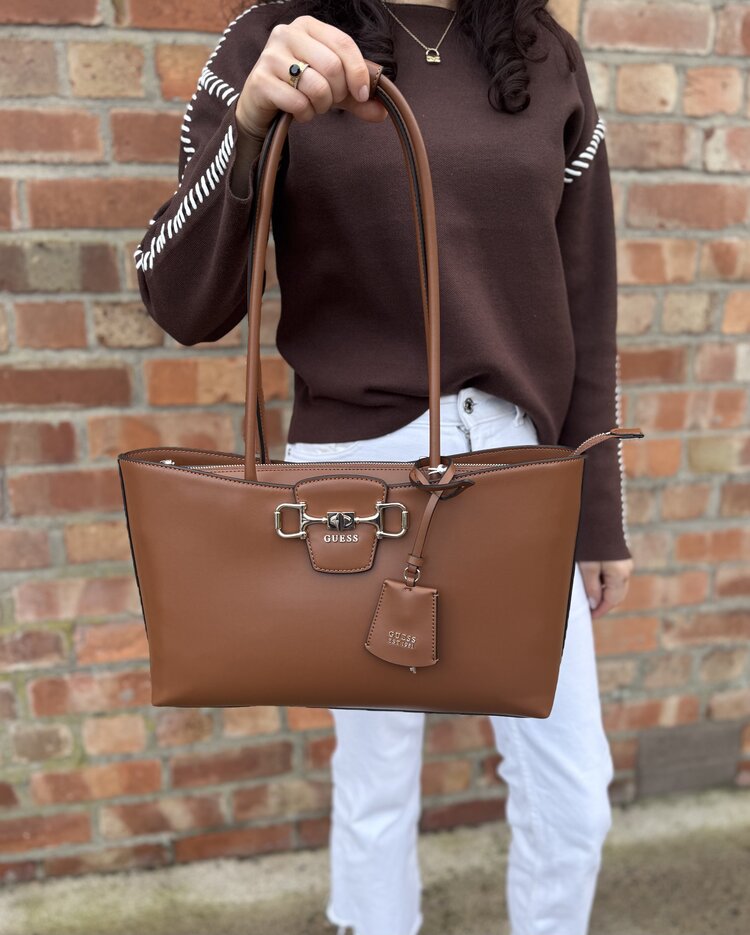 Guess Janie Logo Shopper