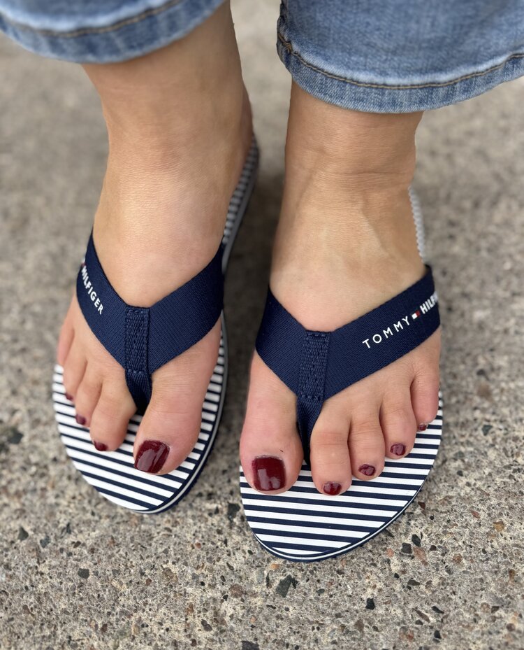 Tommy Hilfiger TH Ithaca Stripe Summer Sandal