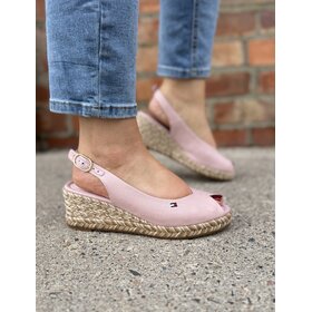 Tommy Hilfiger Mid Wedge Espad Slingback Speck