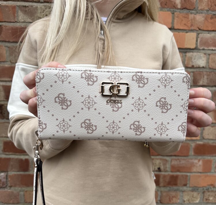 Guess Emelie Logo SLG Lrg Zip Around