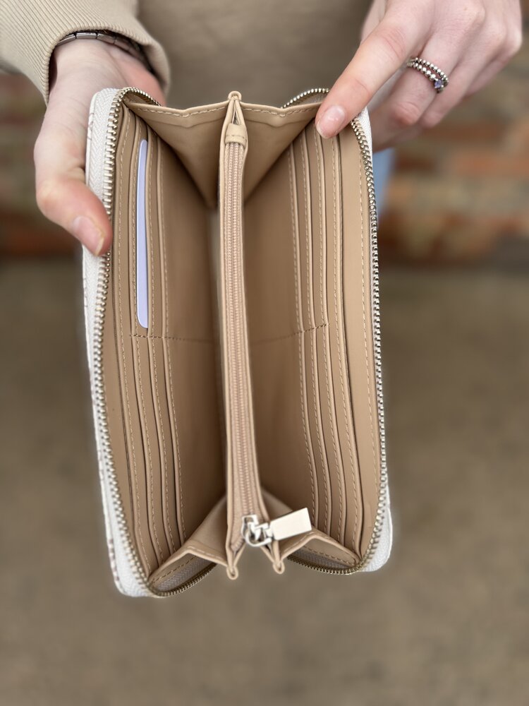 Guess Emelie Logo SLG Lrg Zip Around