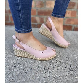 Tommy Hilfiger Mid Wedge Espad Slingback Speck