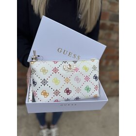 Guess Emelie Logo SLG Wristlet Pouch
