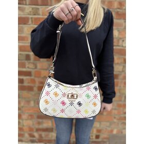 Guess Emelie Logo Top Zip Shoulder