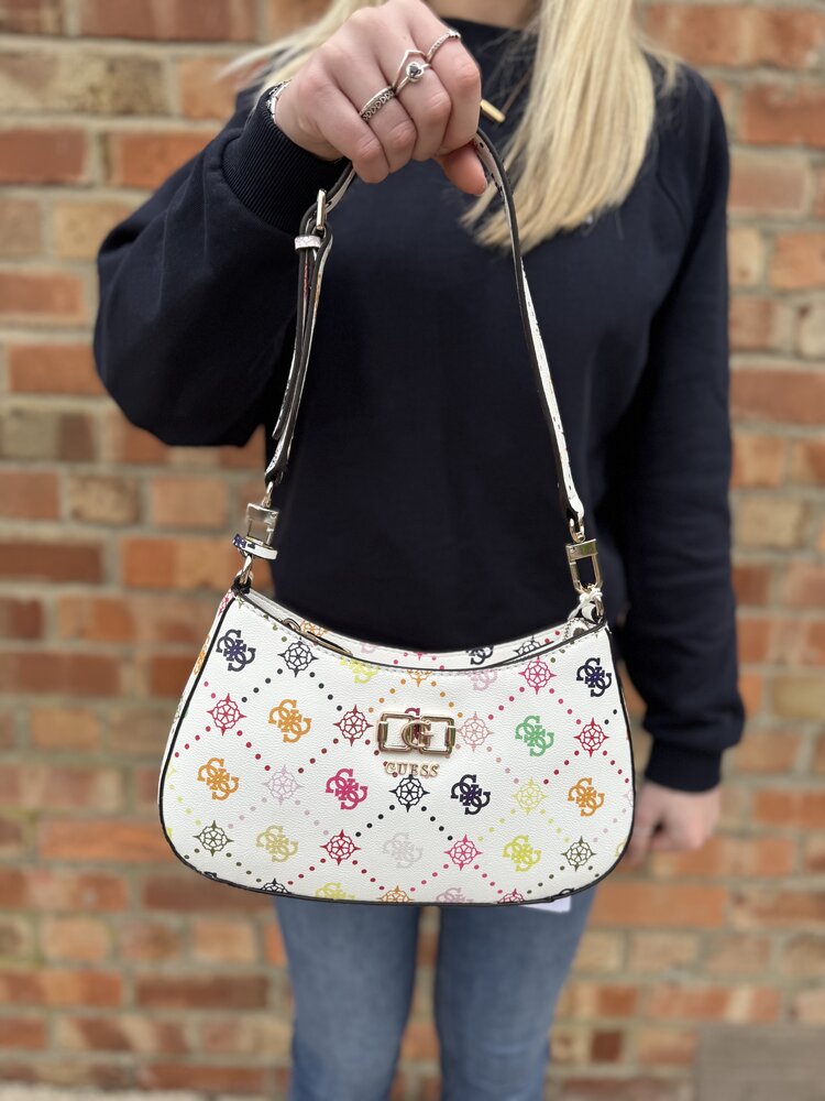 Guess Emelie Logo Top Zip Shoulder