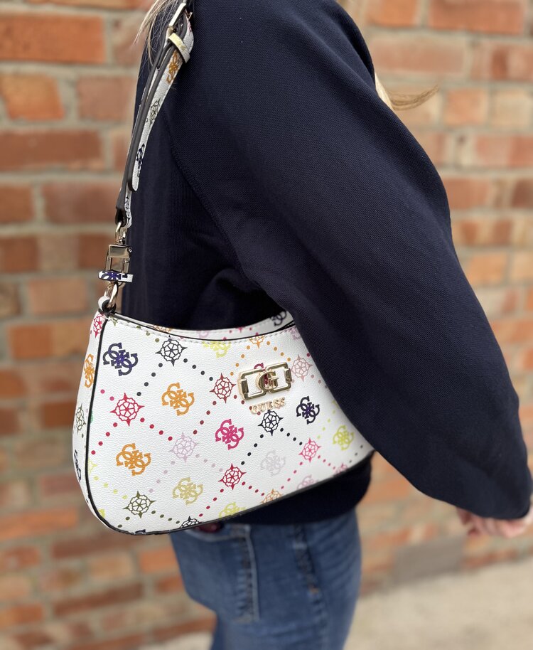 Guess Emelie Logo Top Zip Shoulder