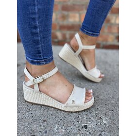 Tommy Hilfiger Mid Woven Wedge Espad Fringe