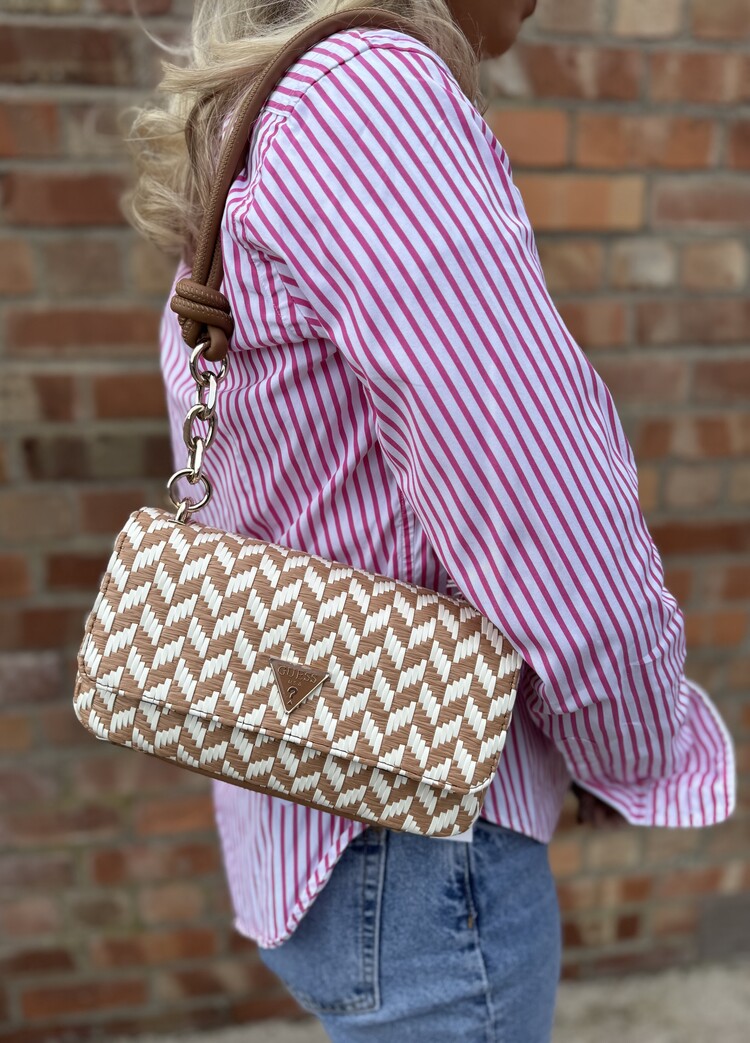 Guess Tessi Flap Shoulder Bag