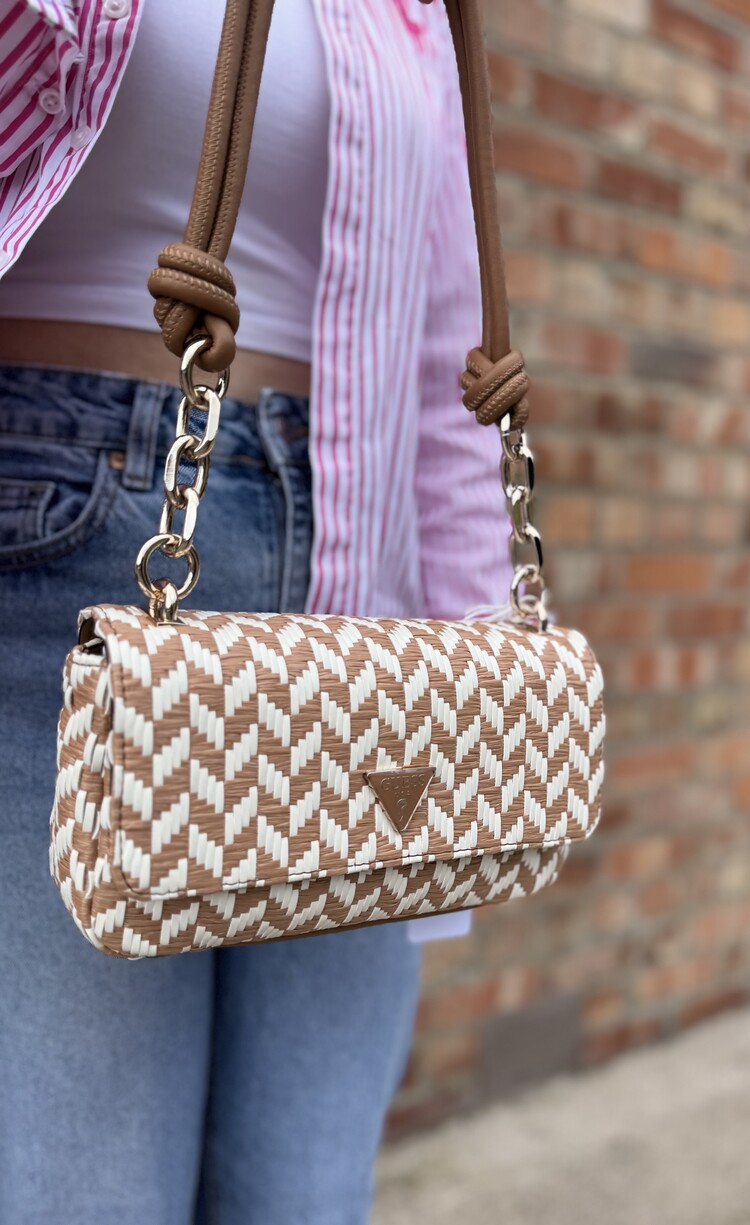 Guess Tessi Flap Shoulder Bag