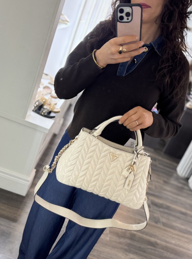 Guess Cheryl Triple Comp Satchel