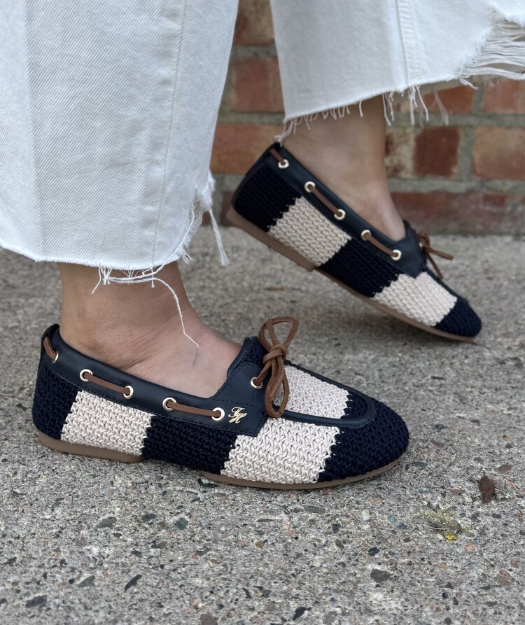 Tommy Hilfiger TH Flex Boat Shoe Crochet