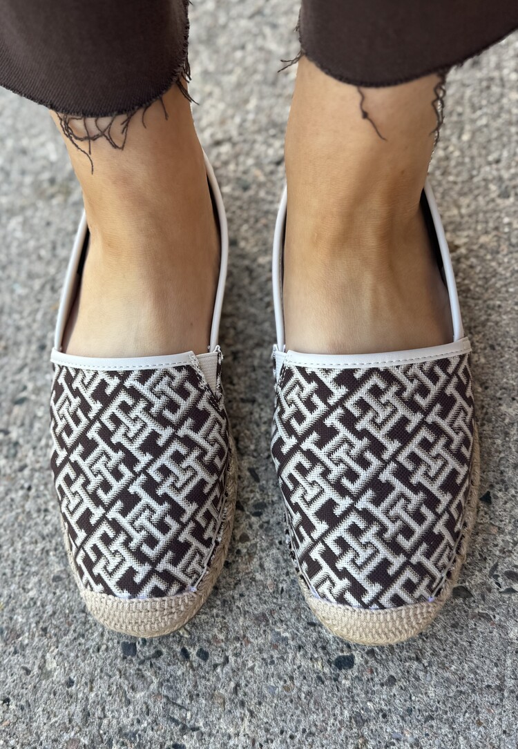 Tommy Hilfiger TH Monogram Jacquard Espadrille