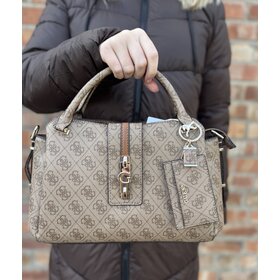 Guess Yvonne Logo Girlfriend Satchel