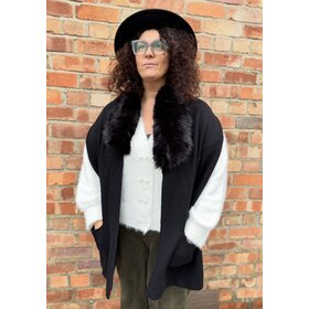 Elie Beaumont Winter Stole Elite - Fur Collar
