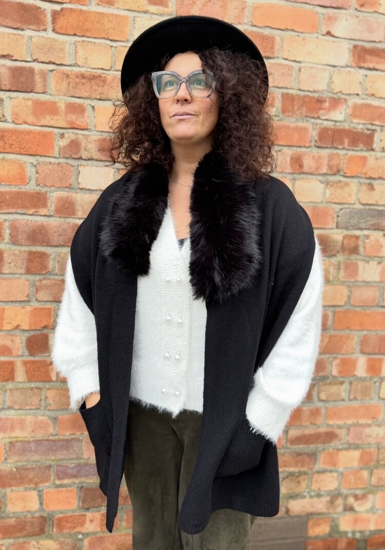 Elie Beaumont Winter Stole Elite - Fur Collar