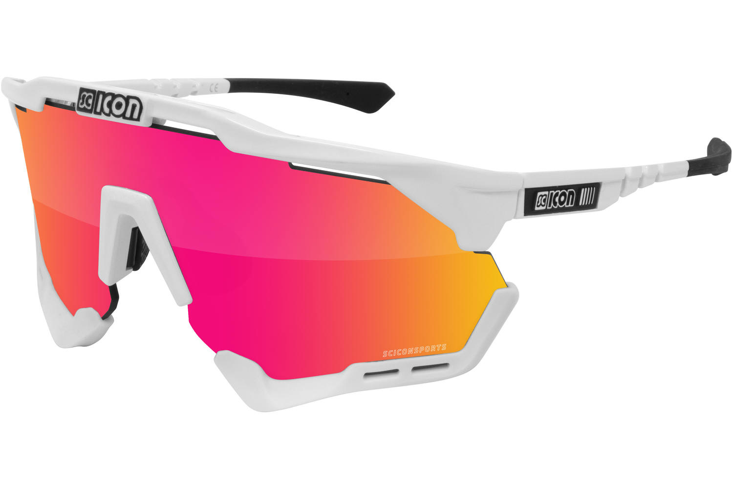 Scicon Aeroshade White Gloss Cycling Glasses | Order with DISCOUNT ...