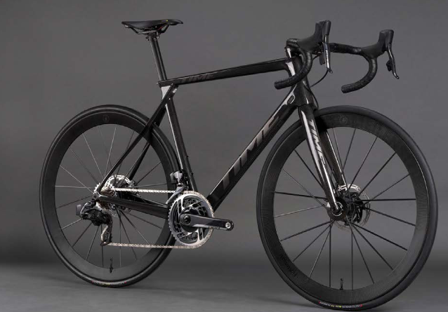 Cadre Vélo De Course TIME Alpe D'Huez Rim Edition - Taille XS - Carbone Blanc