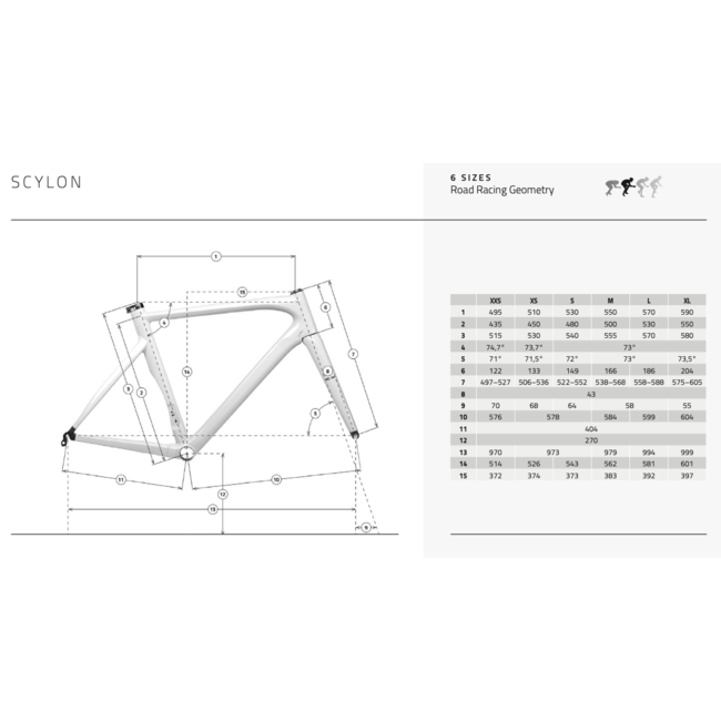 Time Scylon Rimbrake Frame Set