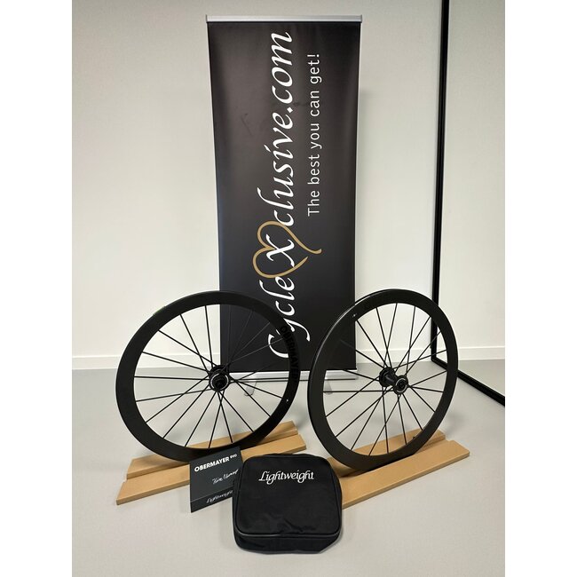 Lightweight Obermayer EVO Disc Tubeless Wheelset