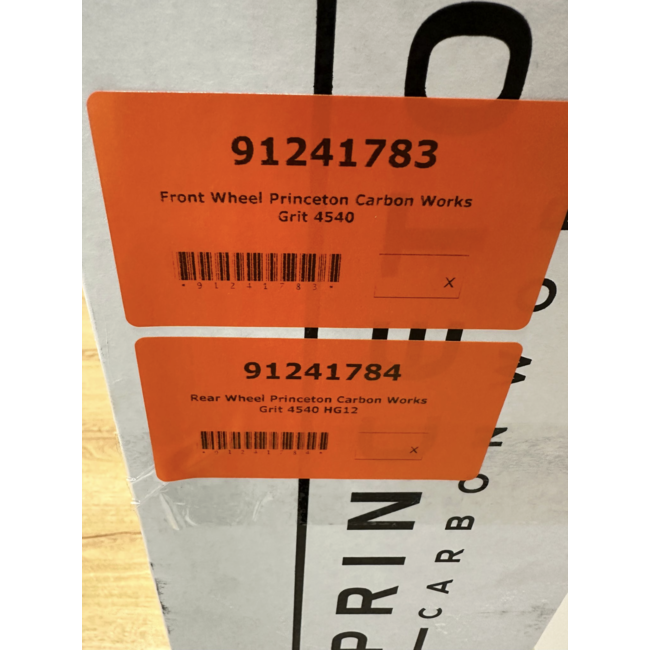 Princeton Grit 4540 Rimbrake Carbon Wheelset