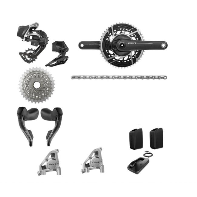 Sram Red AXS E1 2X HRD Groupset
