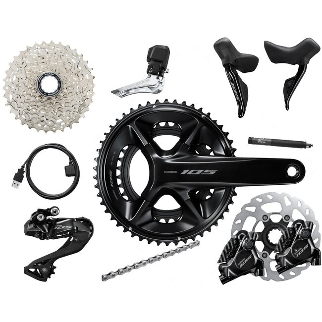 Shimano 105 R7170 Di2 Disc Groupset