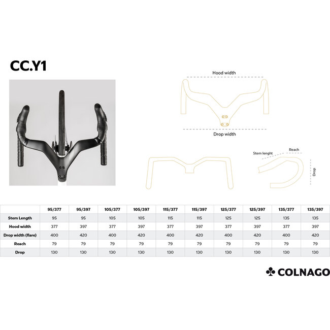 Colnago Y1RS Frame Set Inc Handlebar