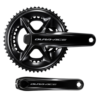 Shimano Shimano Dura-Ace FC-R9200-P Powermeter Crankset (2x12) – Dual-Sided – incl. Chainrings