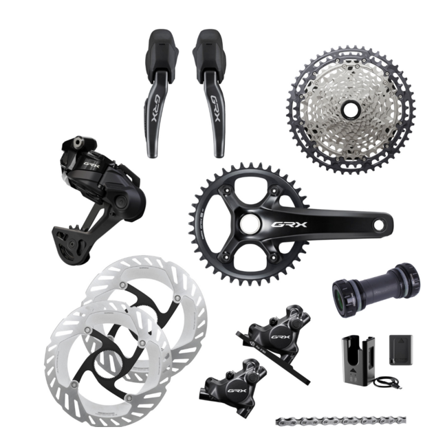 Shimano GRX RX827 Di2 12 Speed Groupset