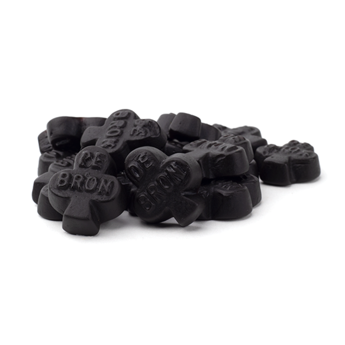 De Bron De Bron Klavertjes Drop Suikervrije Zoute Drop