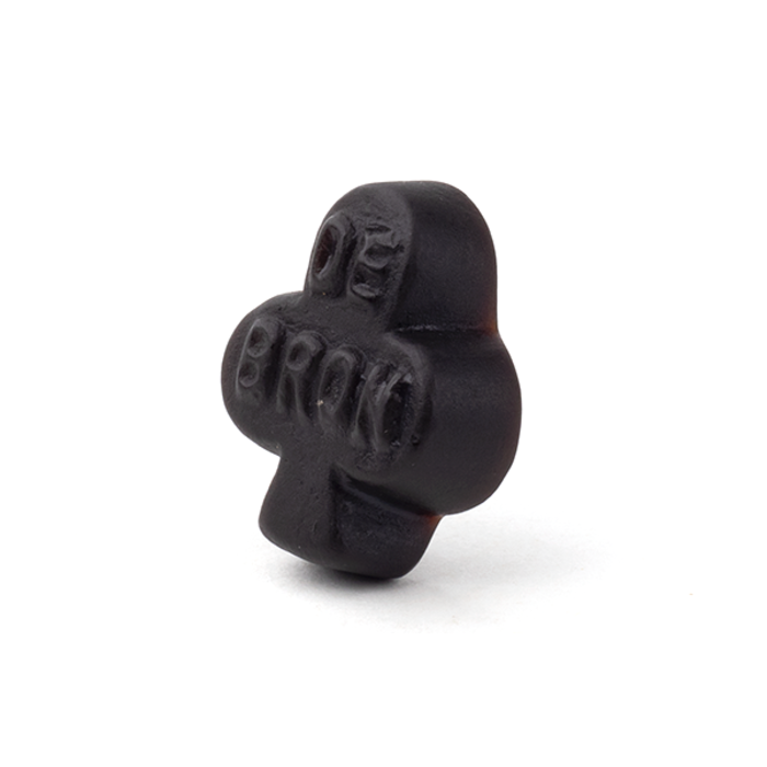 De Bron De Bron Klavertjes Drop Suikervrije Zoute Drop