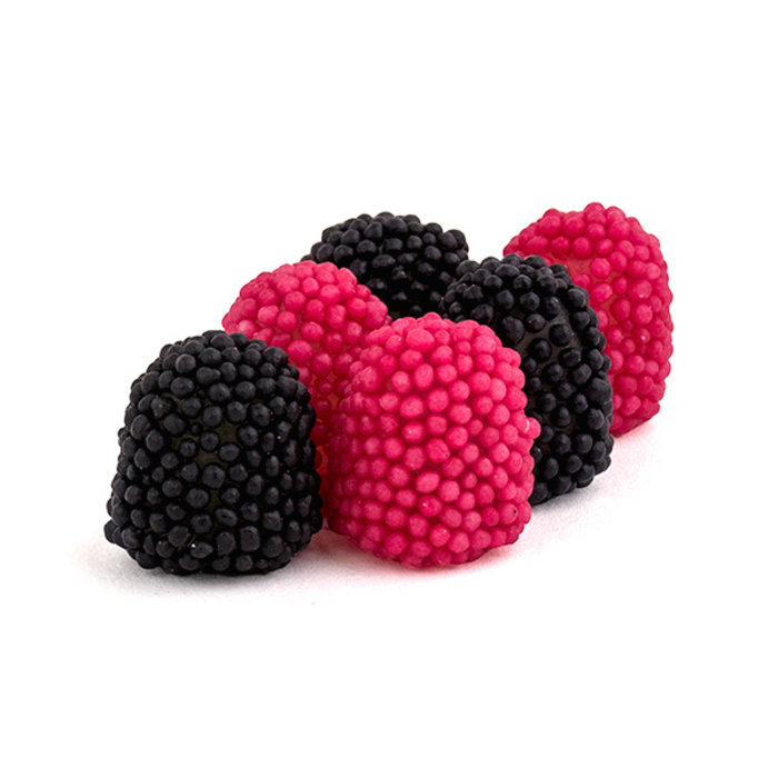 Donkers Frambozen en Bramen Snoep van Donkers Berries