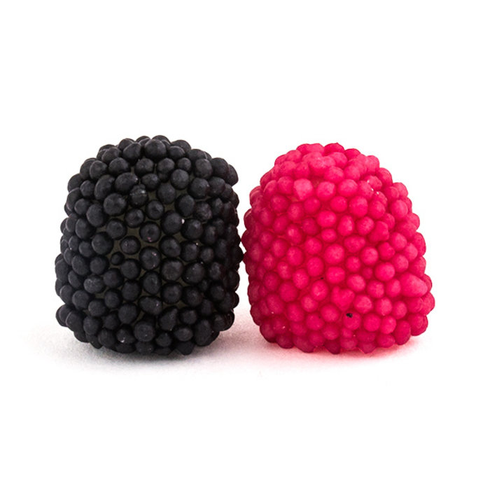 Donkers Frambozen en Bramen Snoep van Donkers Berries