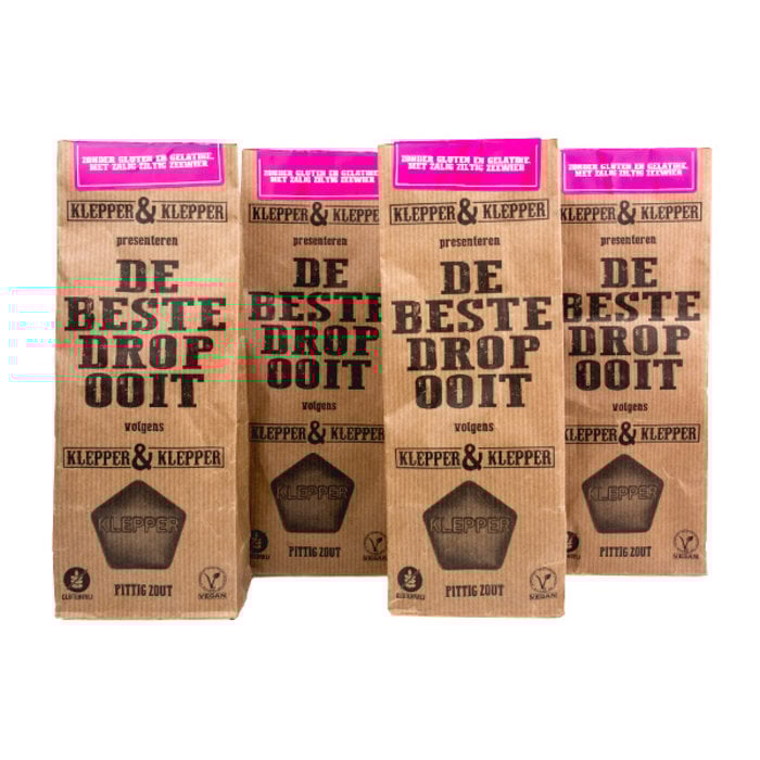 Klepper en Klepper Pittig Zout Klepper en Klepper Zeewier Drop