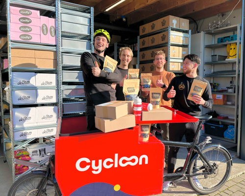 Groene Fietsbezorging: Cycloon X Dropgigant