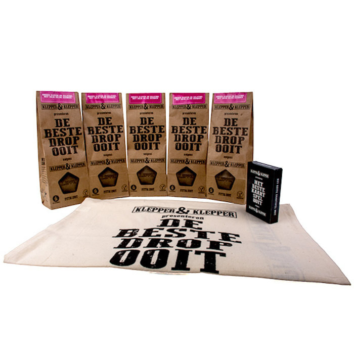 Klepper en Klepper Cadeaupakket Klepper Pittig Zout van Dropgigant