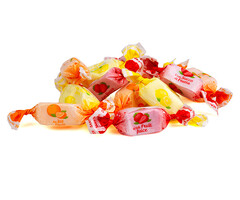 De Bron Fruit Toffees van de Bron