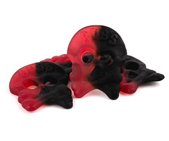Bubs Framboos Drop Skulls van Bubs