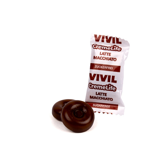 Vivil Suikervrije Latte Macchiato Bonbons van Vivil