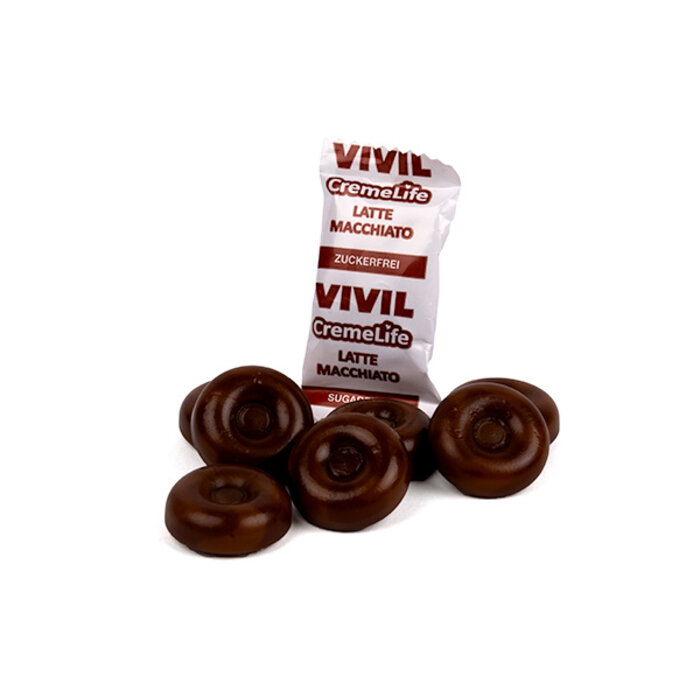Vivil Suikervrije Latte Macchiato Bonbons van Vivil