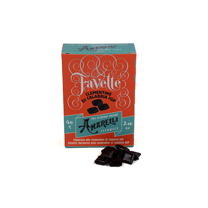 Amarelli "Favette Clementine" Drop met Clementine van Amarelli