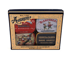 Amarelli “Collezione Barattoli Piccoli” Vintage Cadeaupakket van Amarelli